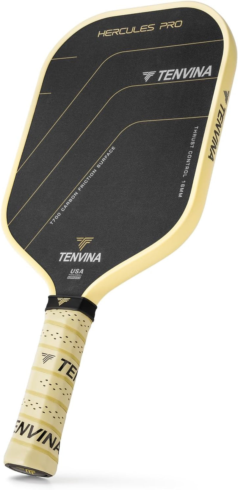 TENVINA Pickleball Paddles, Thermoformed T700SC Carbon Fiber Pickleball Paddle