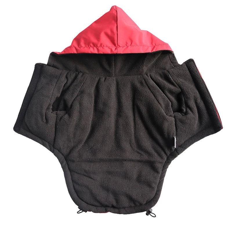 Chaqueta Térmica e Impermeable para Perros pequeños - Reflectante y Térmica con Interior de Fleece