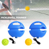 Pickleball Trainer Tennis Trainer Rebound Ball With String Baseboard Self Study Tennis Dampener Training Tool Exercise Equipment