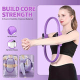 12-Piece Home Pilates Kit with Ring, Ball, Ankle Weights & Resistance Bands