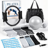 Complete Home Pilates Kit with Ring, Ball & Resistance Bands