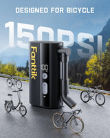 X9 Ace Mini Bike Pump, 32S bomba de aire inalámbrica de carga rápida y portable para bicicletas