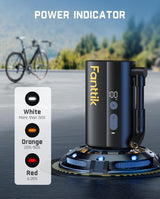 X9 Ace Mini Bike Pump, 32S bomba de aire inalámbrica de carga rápida y portable para bicicletas