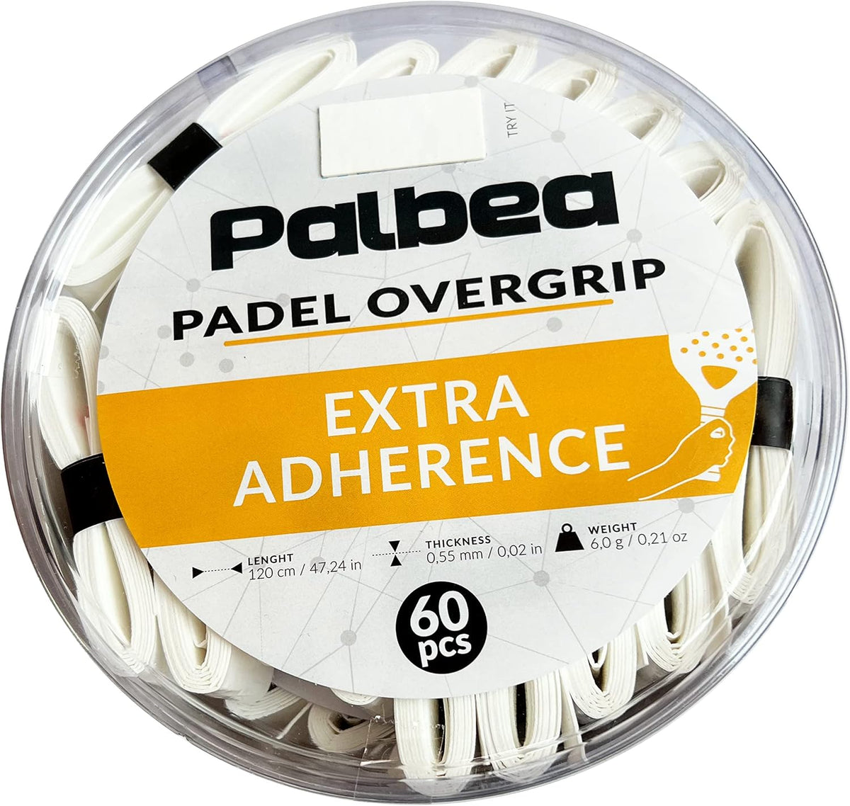 Padel Racket Grip Tape. Pack of 3/6/12/22/60. Padel Tennis Grip Tape