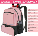 Tennis Bag Tennis Backpack for Women Men 2 Rackets