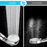 Ducha SPA de Alta Presión con Filtro Iónico - 3 Modos de Hidromasaje y Ahorro de Agua