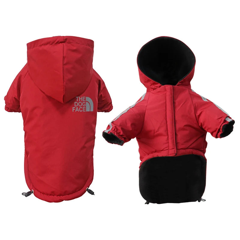 Chaqueta Térmica e Impermeable para Perros pequeños - Reflectante y Térmica con Interior de Fleece