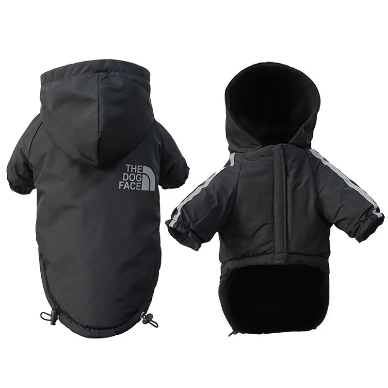 Chaqueta Térmica e Impermeable para Perros pequeños - Reflectante y Térmica con Interior de Fleece