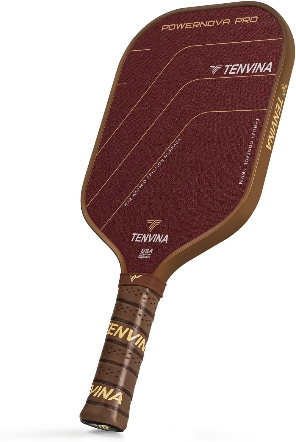 TENVINA Pickleball Paddles, Thermoformed T700SC Carbon Fiber Pickleball Paddle