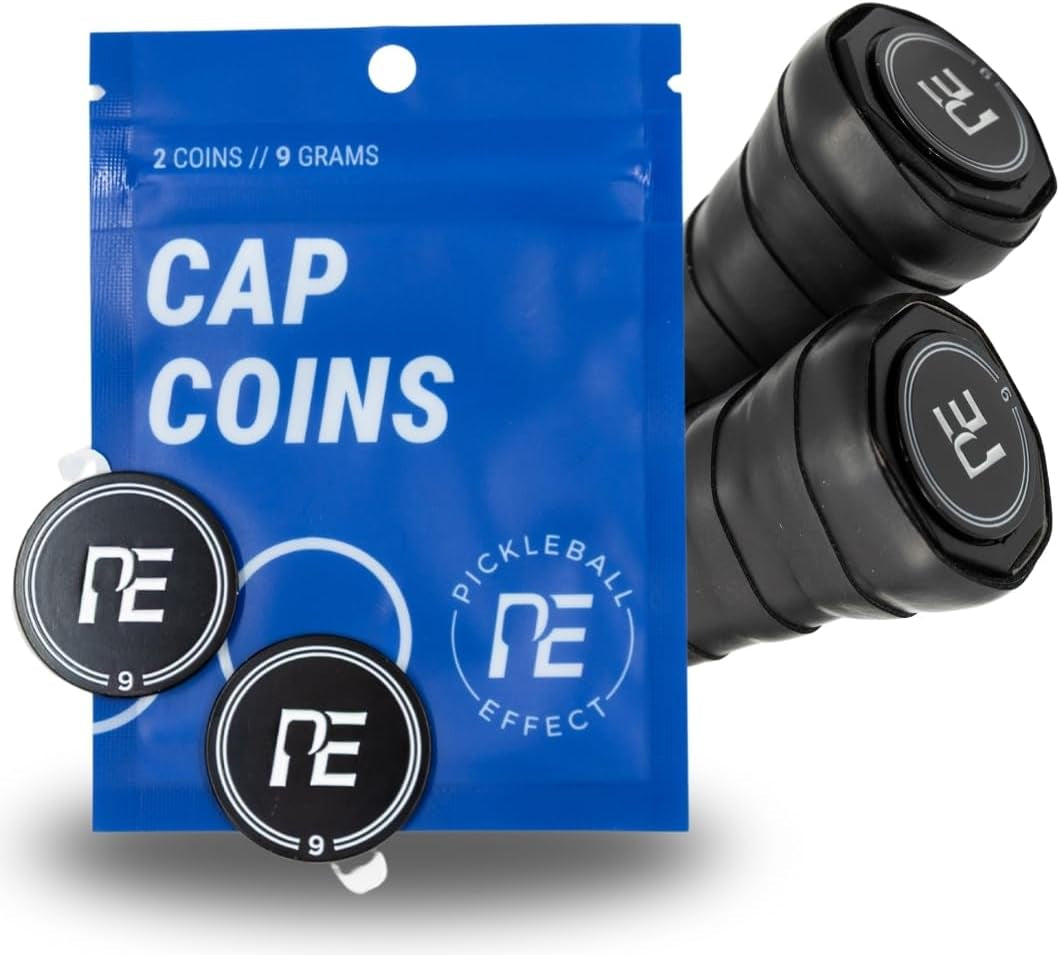 End Cap Coins, Pickleball Paddle Weights & Counterbalance