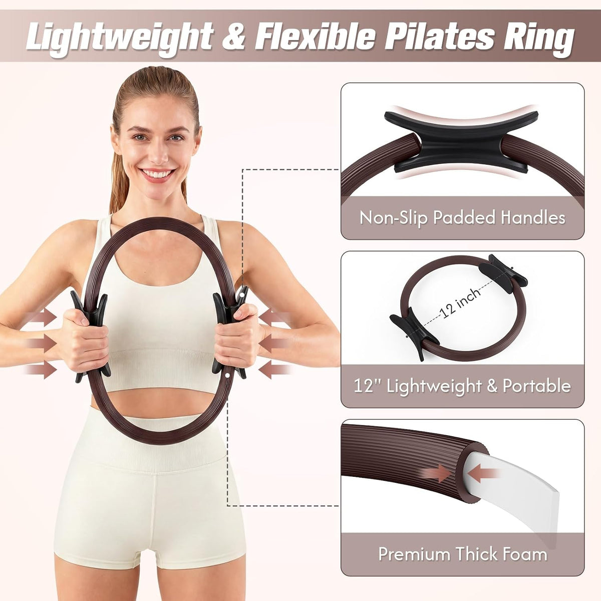 Complete Home Pilates Kit with Ring, Ball & Resistance Bands