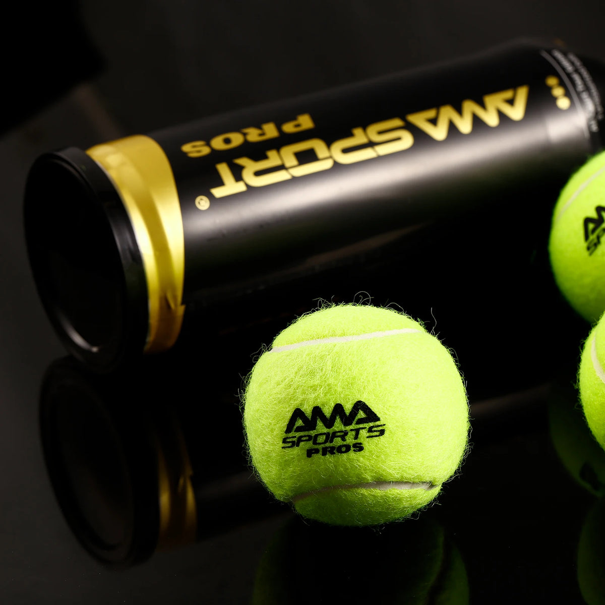 3-Pack Pressurized Padel Balls for Training & Match Play