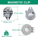 Magnetic Golf Ball Marker Hat Clip – Fun Golf Gift & Course Accessory