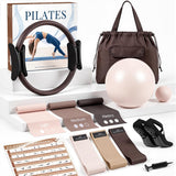 Complete Home Pilates Kit with Ring, Ball & Resistance Bands